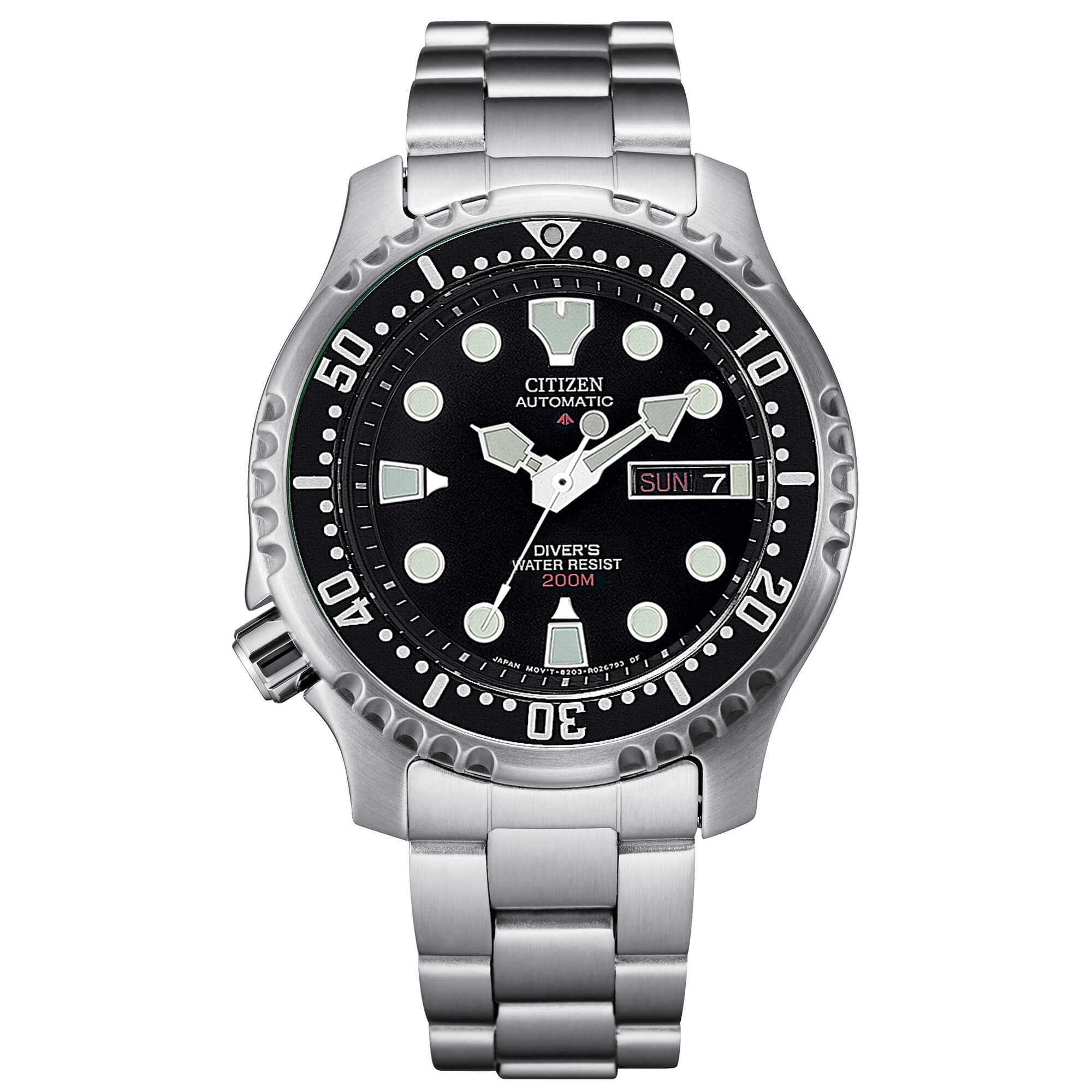 Orologio Uomo Citizen Promaster Automatico Doppia Data Nero NY0040-50E